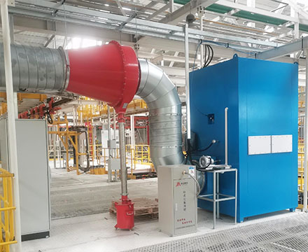 重卡焊装车间激光房排风项目