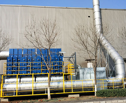 重卡装焊车间调整线烟尘治理项目